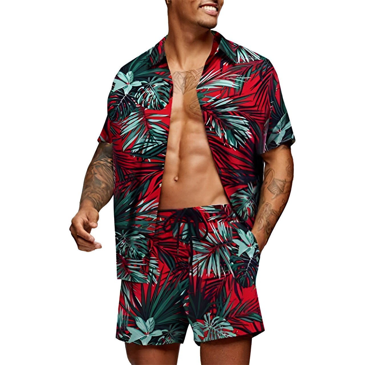 Men's Summer Set | Airy & Trendy | Beach & Casual Look