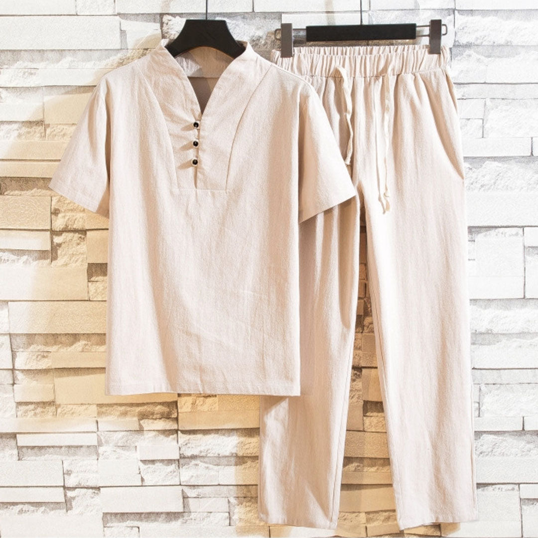 Premium summer set for men with effortless elegance and fresh vibes | Michiel