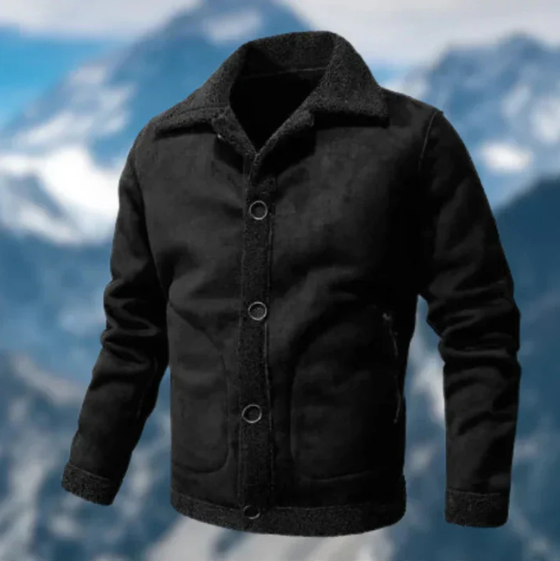 Elegant and cosy warm men's jacket with premium comfort and versatile design | Max