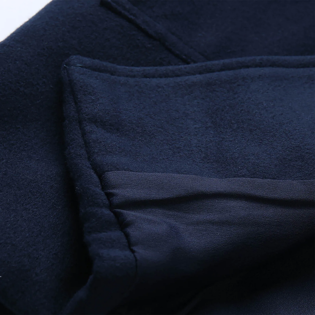 Classic wool Duffel Jacket For Men with timeless look and relaxed fit | Tim