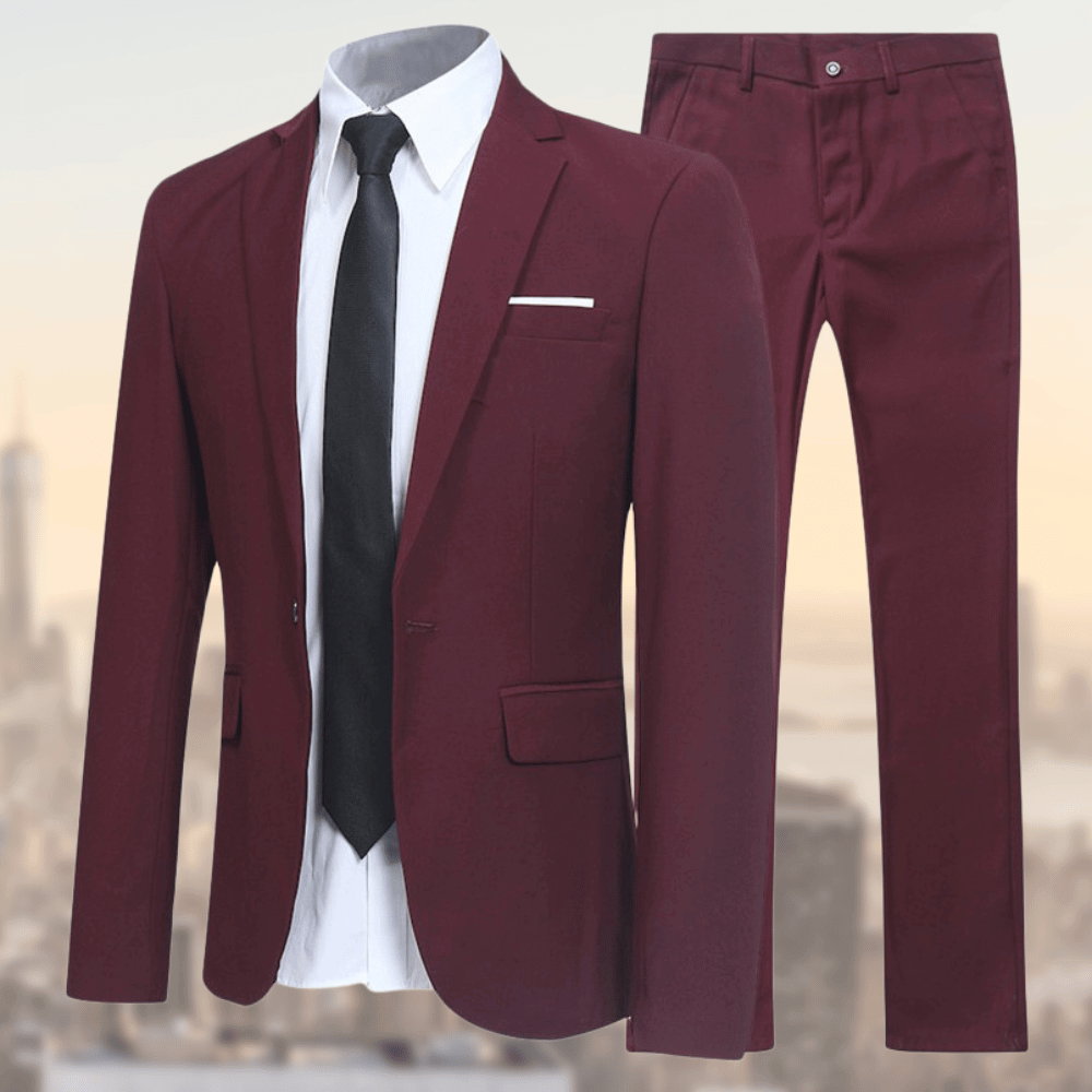 Men's Two-piece Suit | Casual Wedding Suit | Business & Ceremony | Slim Fit Westwear Set