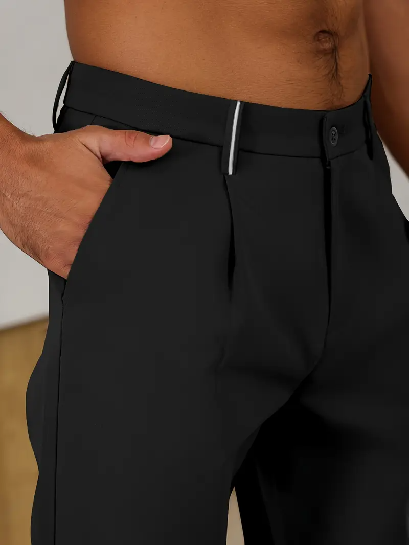 Elegant business men's trousers with comfortable fit and effortless sophistication | Thomas