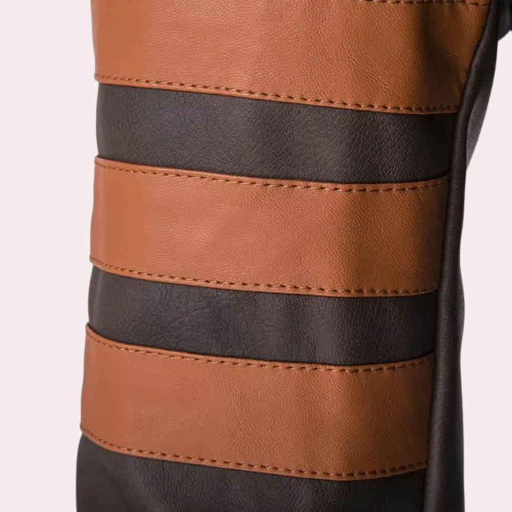 Classic Men's Biker Jacket with bold design and first-class craftsmanship | Thomas