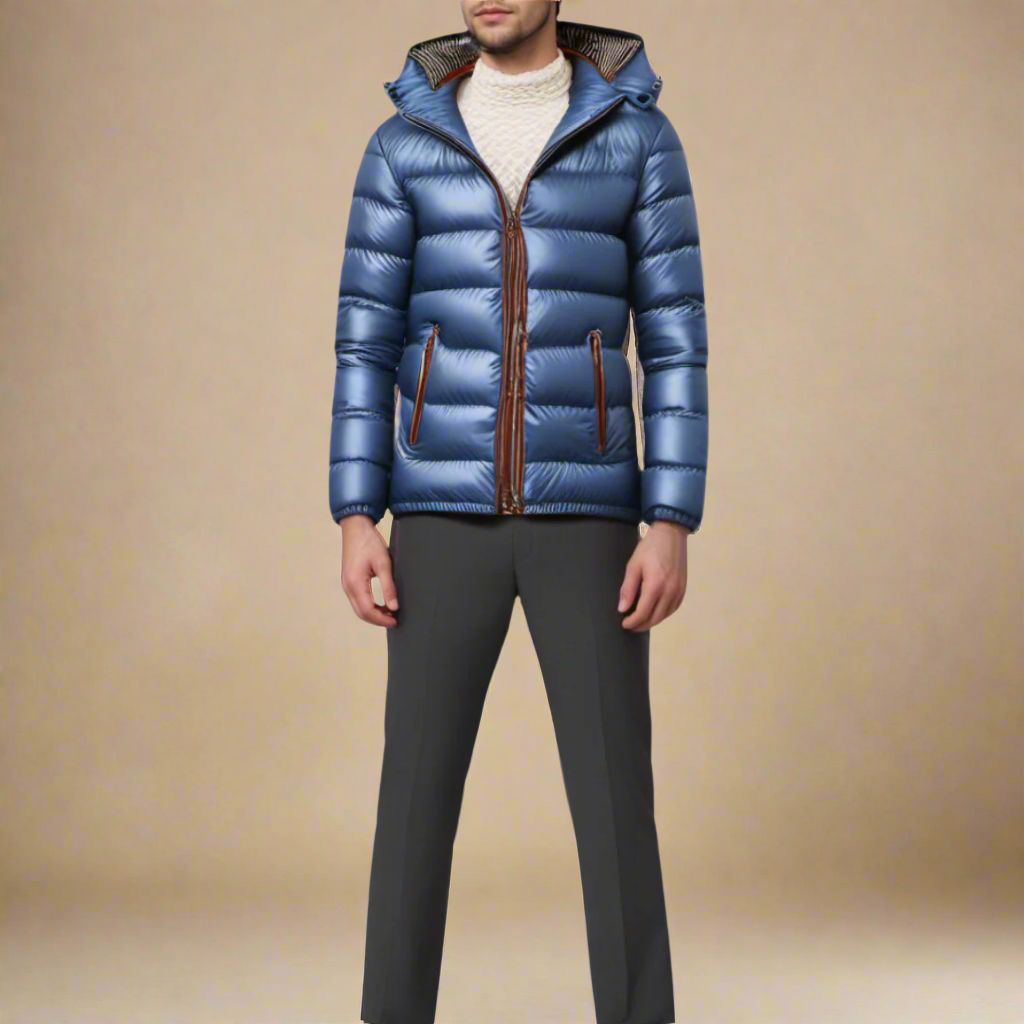 Casual Waterproof Winter Jacket for Men with Ultimate Protection and Modern Elegance | Hugo