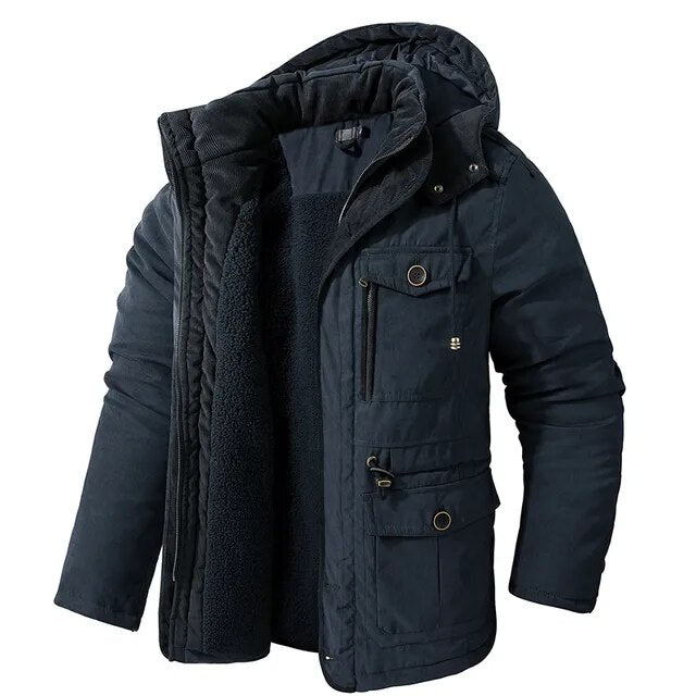 Durable men's jacket with cosy inner lining for ultimate warmth and modern style | Rayan