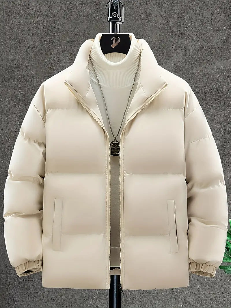 Cozy insulated winter jacket for men with timeless warmth and exceptional comfort | Wesley