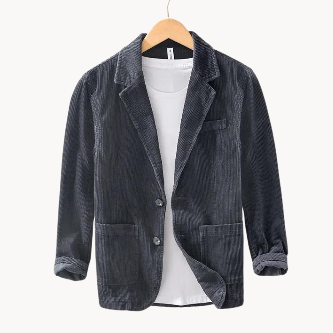Elegant corduroy jacket with stylish buttons for timeless look and classic design | Tygo