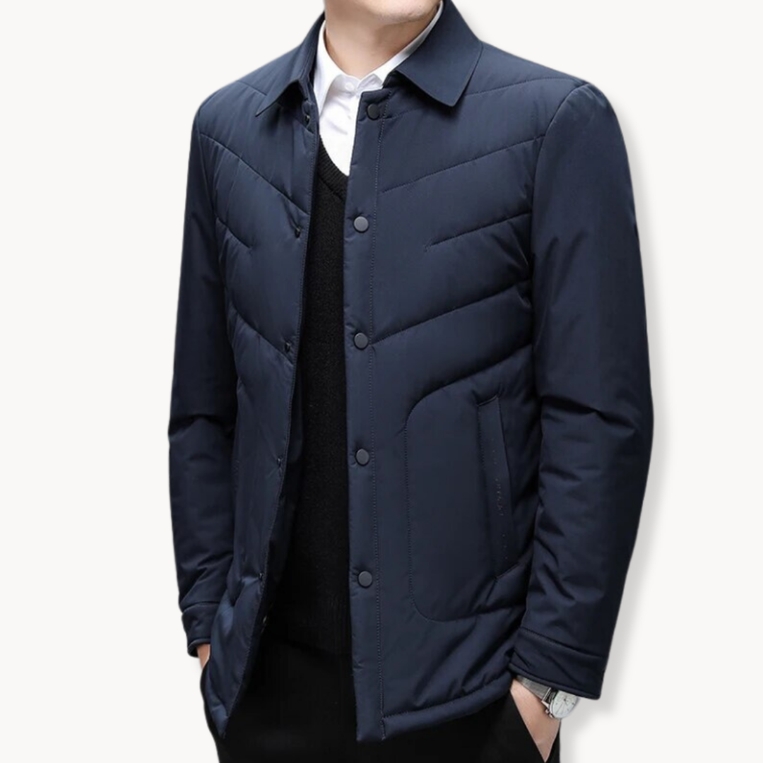Lightweight and stylish thermal jacket for effortless warmth and modern elegance | Ties