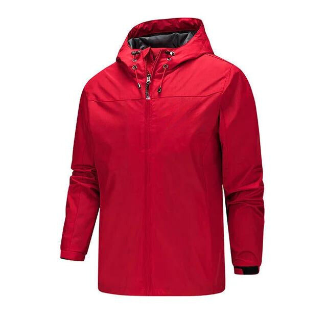 Casual weatherproof men's hooded jacket | Martijn