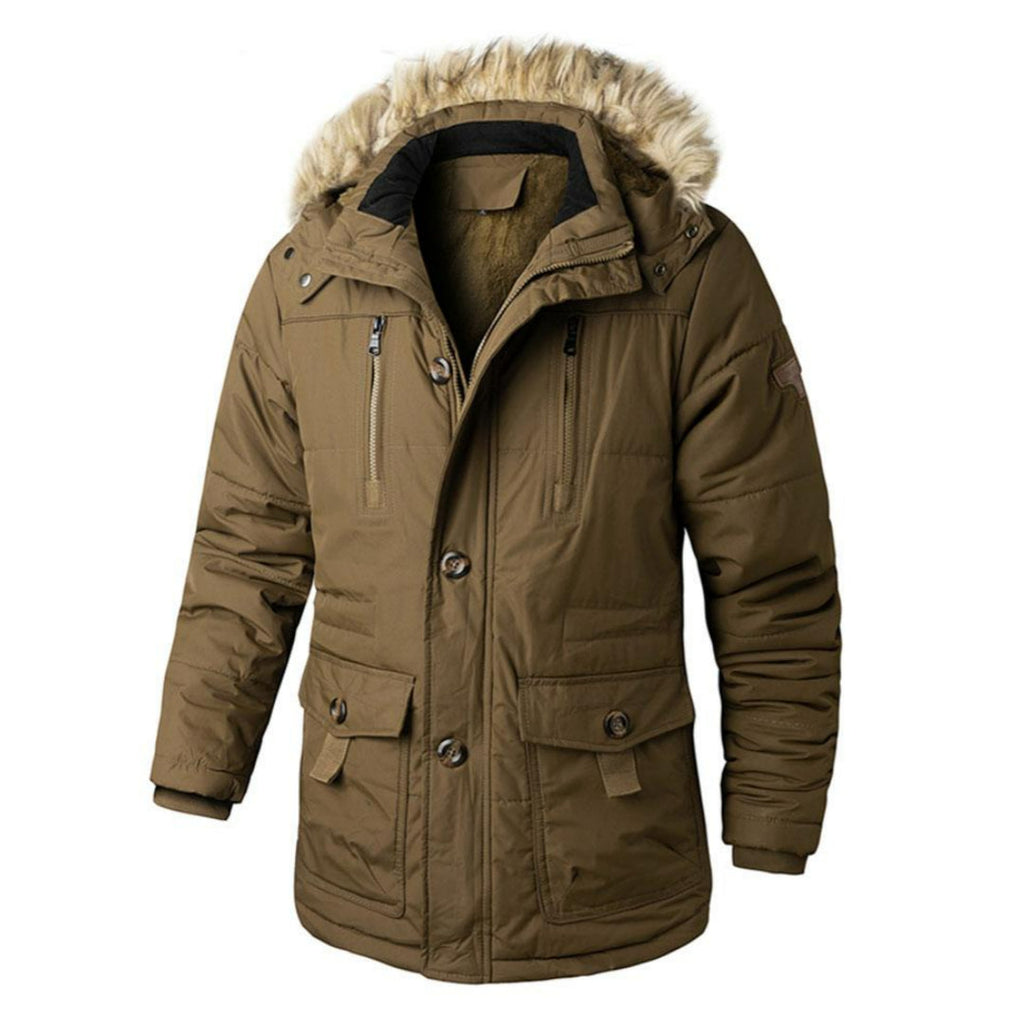 Dynamic winter jacket with detachable hood for ultimate comfort and effortless style | Bass
