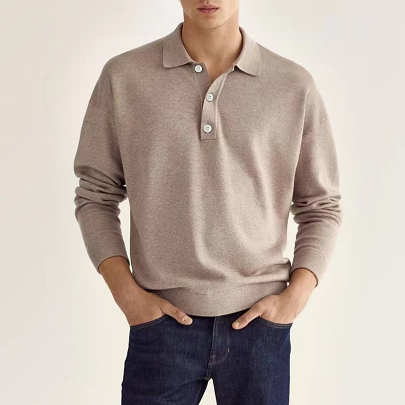 Men's Polo Sweater | Timeless & Casual | Soft Fabric Blend | Comfortable fit