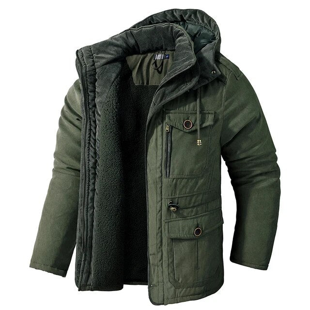 Durable men's jacket with cosy inner lining for ultimate warmth and modern style | Rayan