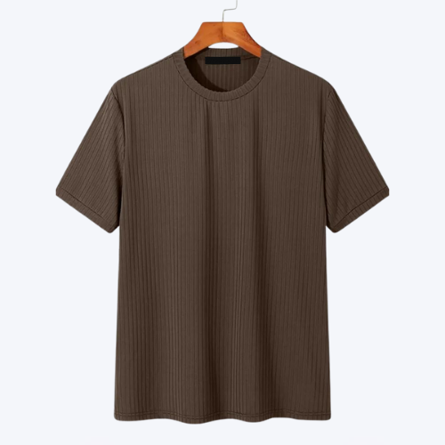 Men's Summer Set | T-shirt & Trousers | Cotton | Round Neck & Short Sleeves