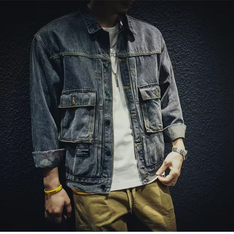 Casual and stylish men's denim jacket with timeless look and versatile comfort | Max