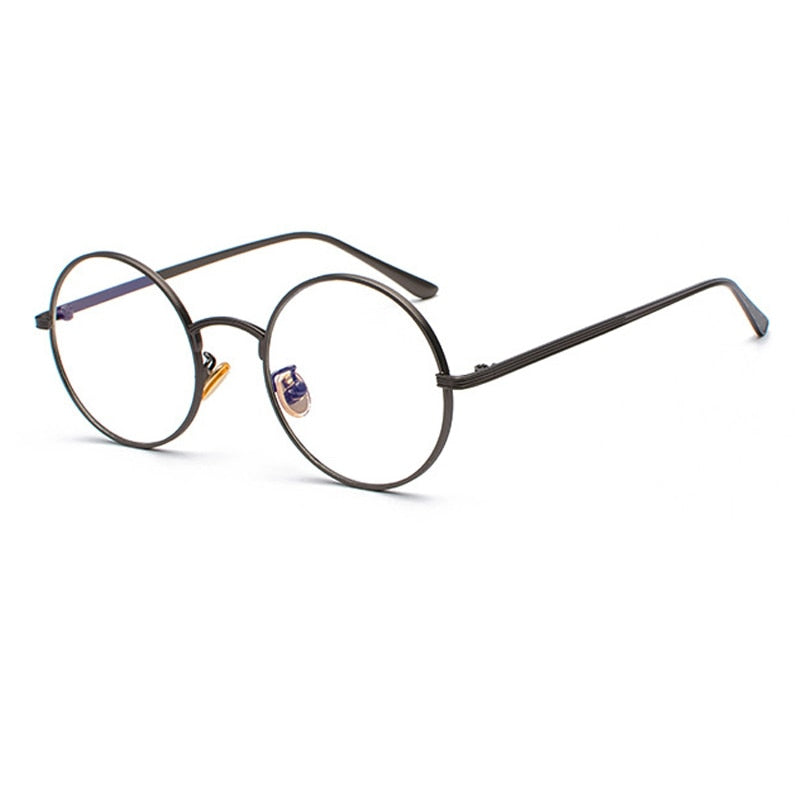 Sunglasses Men's | Round Metal Frame | Vintage Retro Look | Classic Design