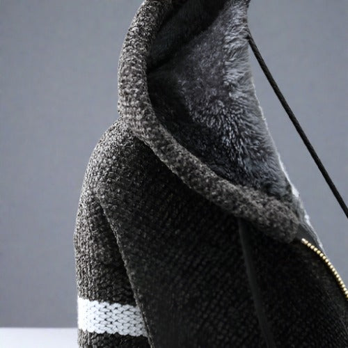 Cozy Winter Jacket with Hood for Men with Ultimate Warmth and Unique Style | Stijn
