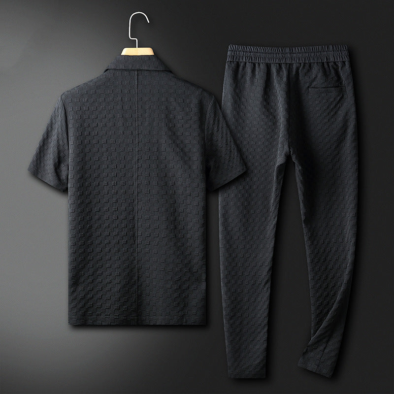 Men's premium summer suit with timeless elegance and superior comfort | Rens