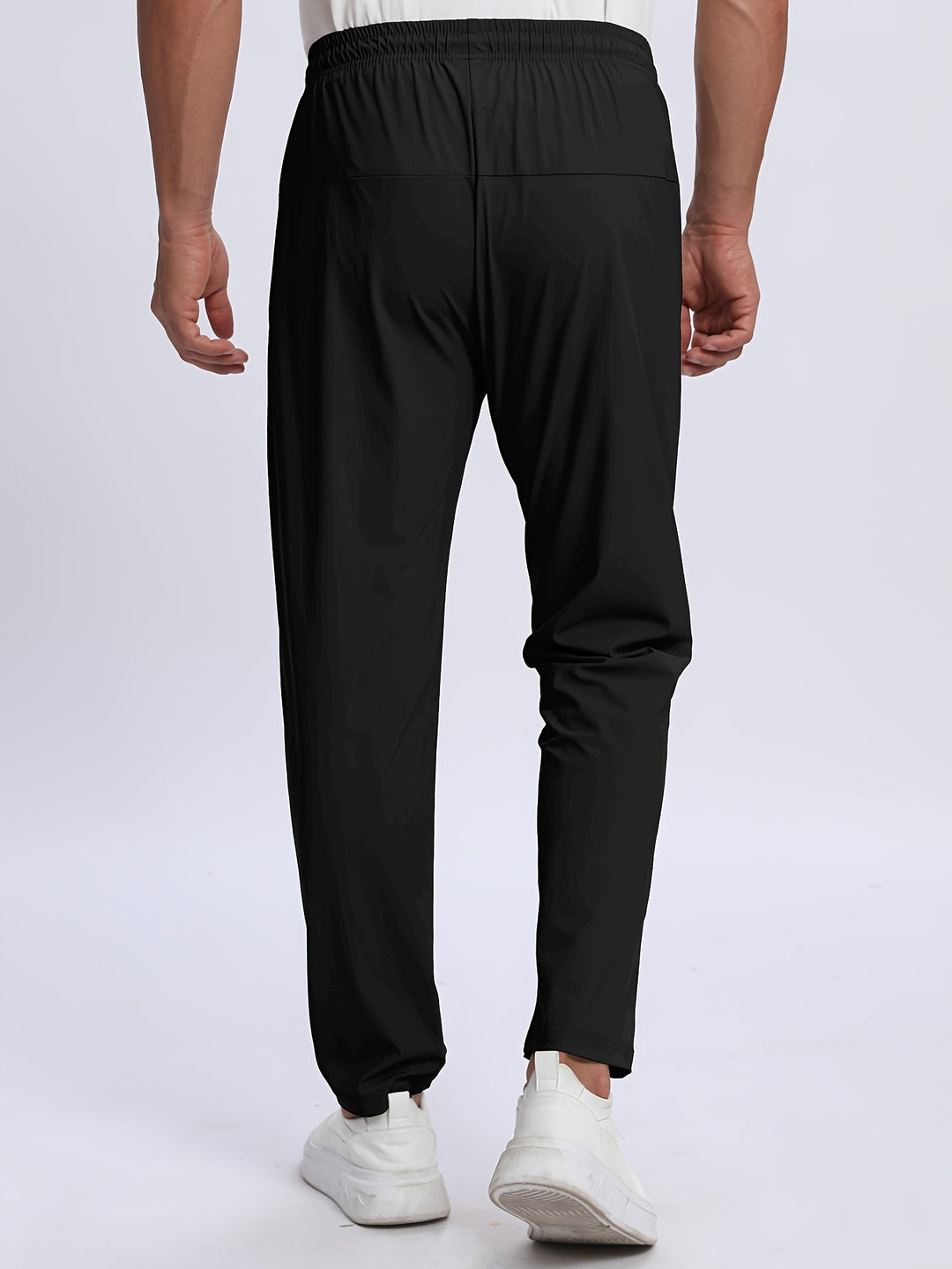 Men's Joggers | Breathable & Stretch | Zip & Drawstring | Casual & Sporty