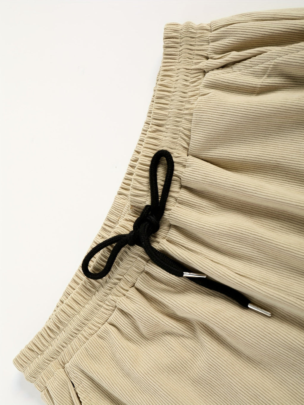 Shirt with button closure and drawstring trousers | Stylish and versatile | Men's set