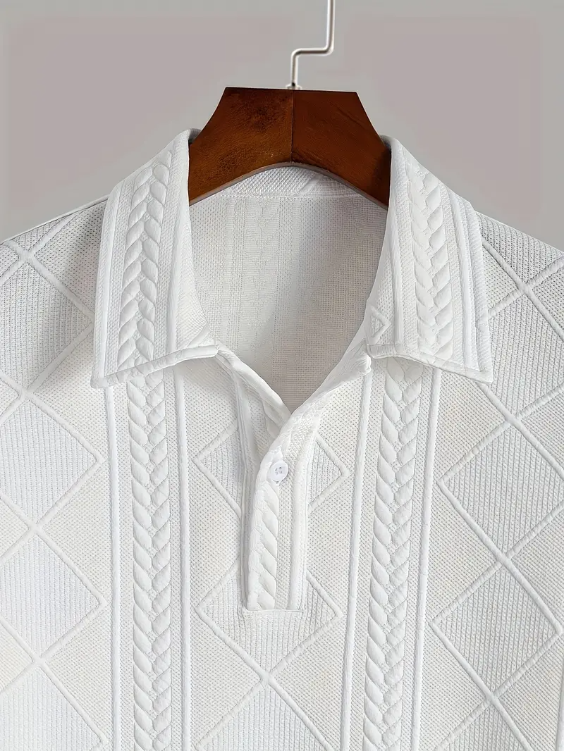 Elegant and comfortable casual men's polo shirt with timeless design and versatile look | Mats