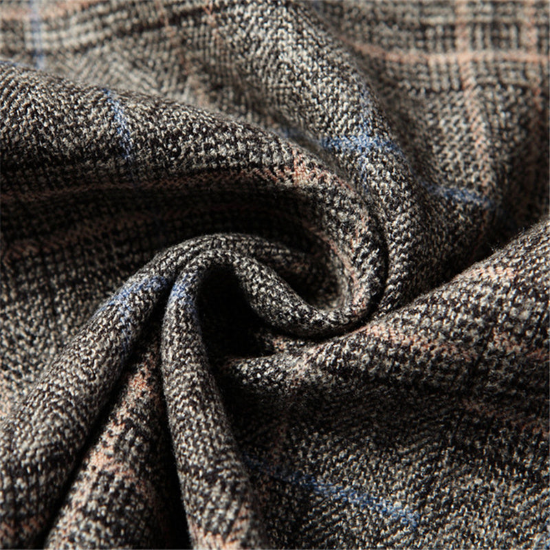Classic Slim Fit checked blazer for men with British charm and timeless elegance | Bass