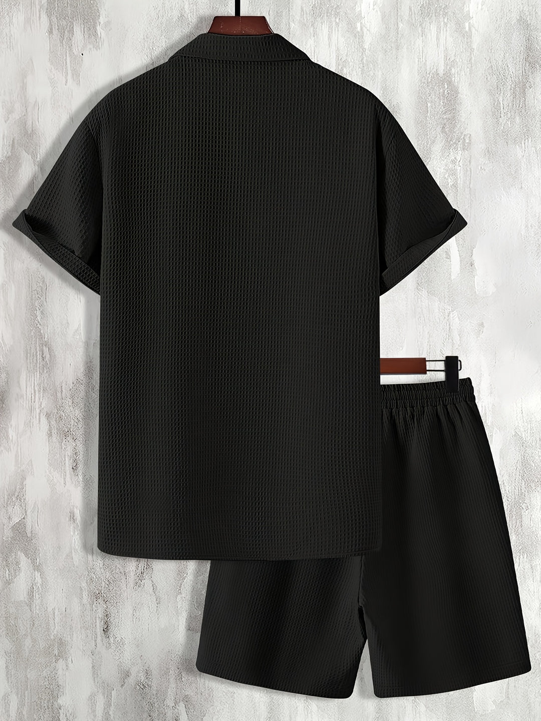 Men's Summer Set | Reverse Shirt & Shorts | Casual & Comfortable