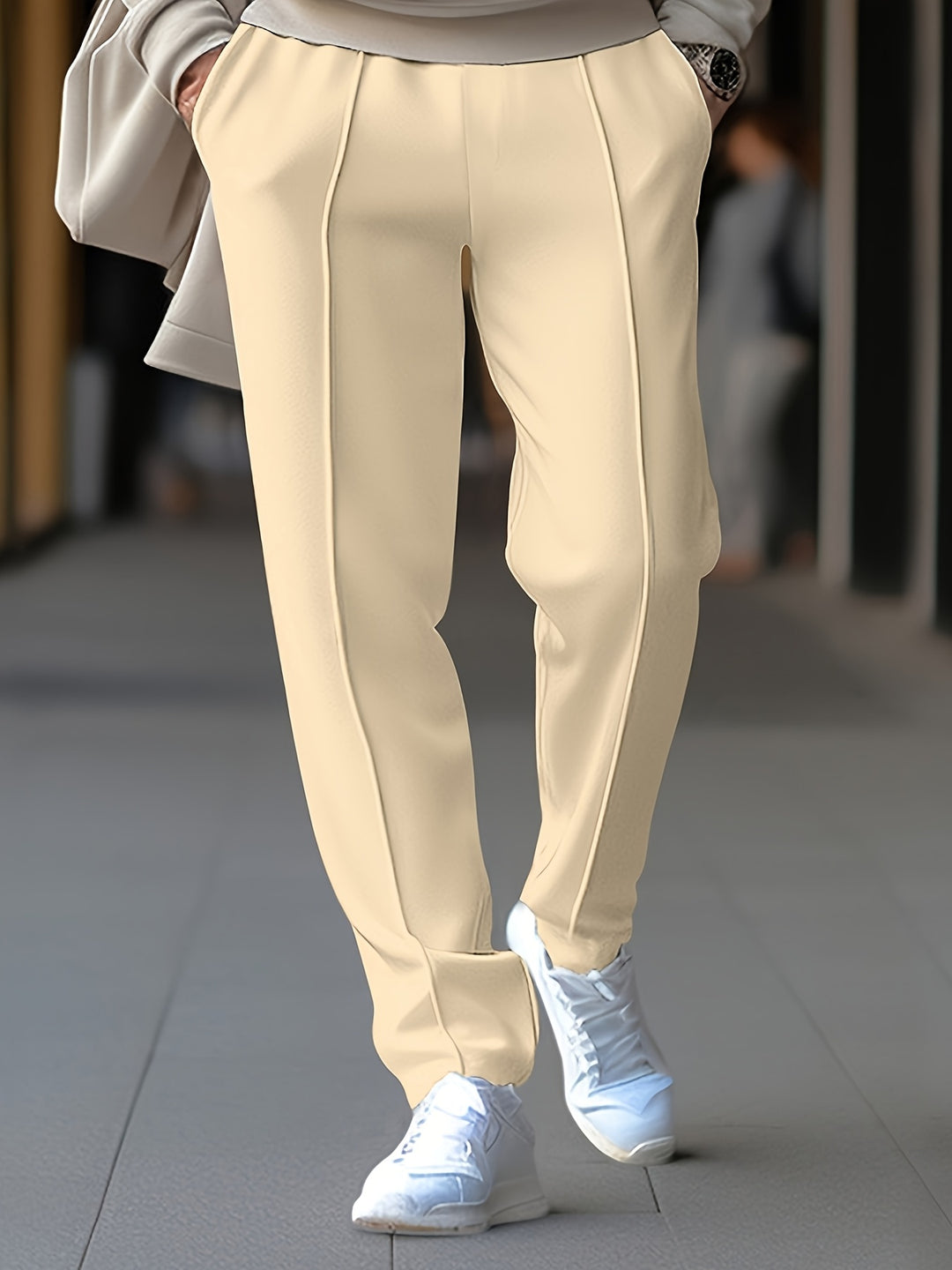 Men's Sports Pants | Lightweight & Breathable | Drawstring | Slim Fit