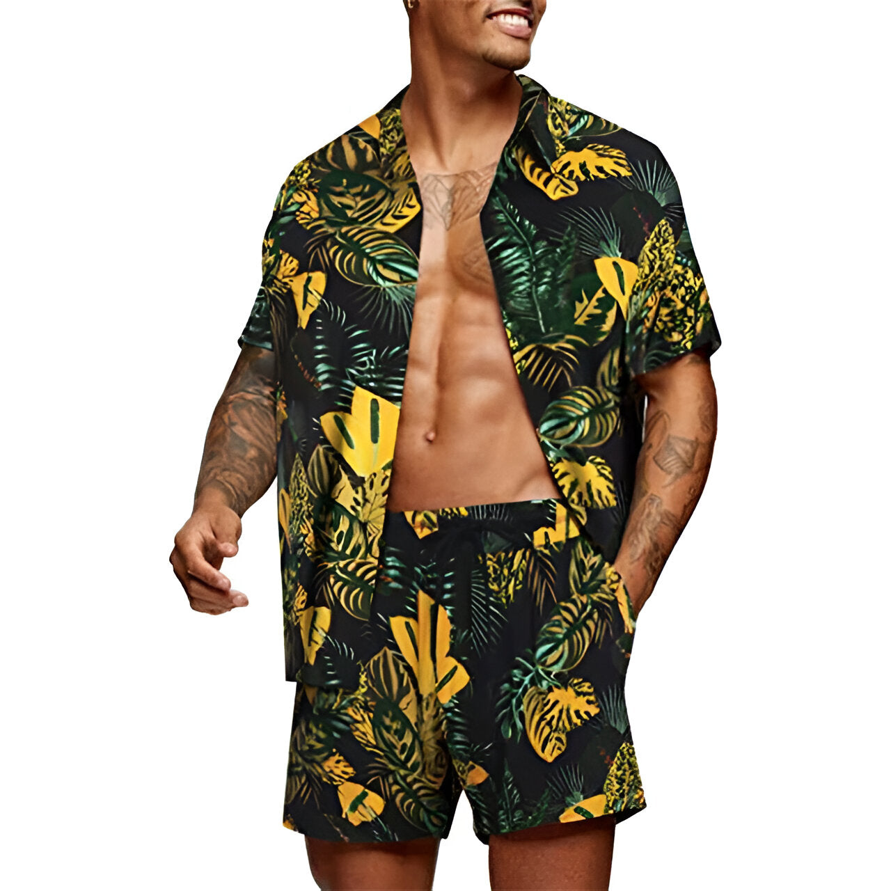 Men's Summer Set | Airy & Trendy | Beach & Casual Look