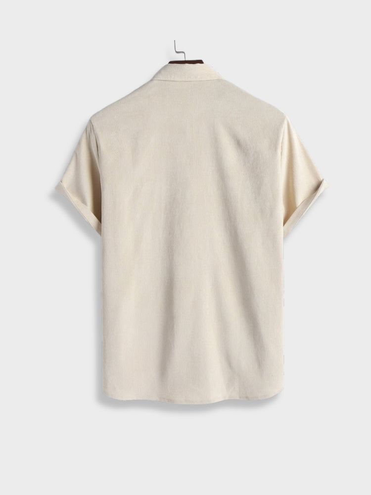 Breathable summer corduroy set for effortless style and timeless comfort | Pieter