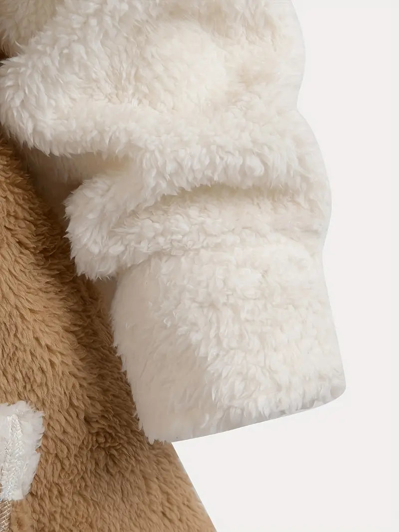 Classic wool fleece jacket with button closure for ultimate warmth and style | Roel