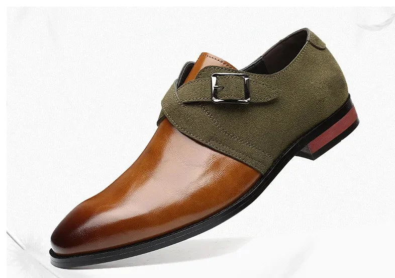 Men's Instep Boots | Double Monk Strap | Breathable & Comfortable | Vegan Leather