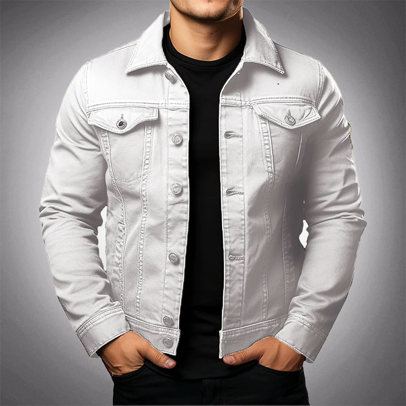 Classic Denim Jacket | Durable & Stylish | Versatile Cotton | Men's