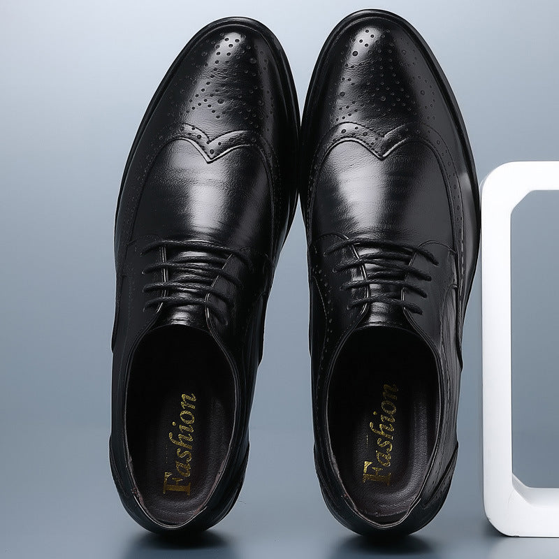 Elegant leather shoes for men with exquisite design and classic charm | Lucas