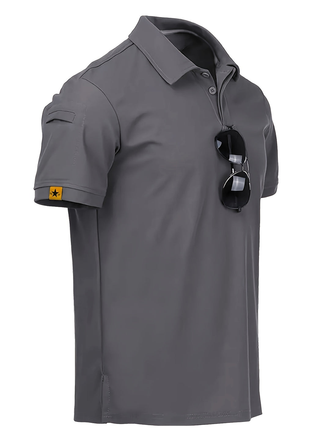Men's Tactical Polo Shirt | Breathable & Lightweight | Collar: Polo | Summer Activities