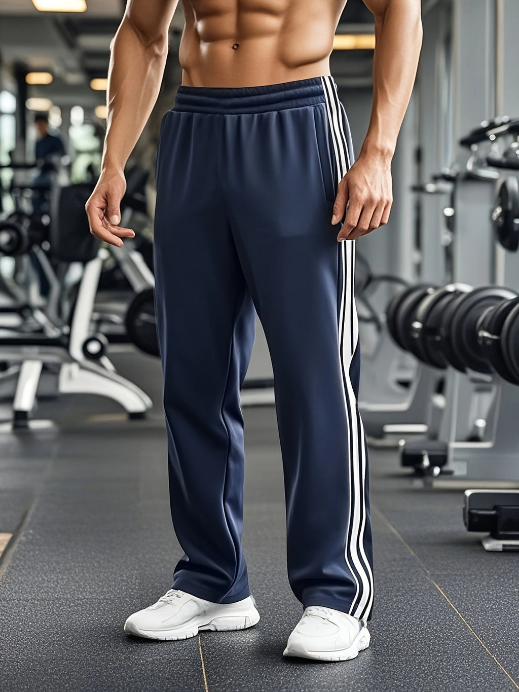 Men's Sports Pants | Breathable & Lightweight | Drawstring for Training, Running & Outdoor Sports