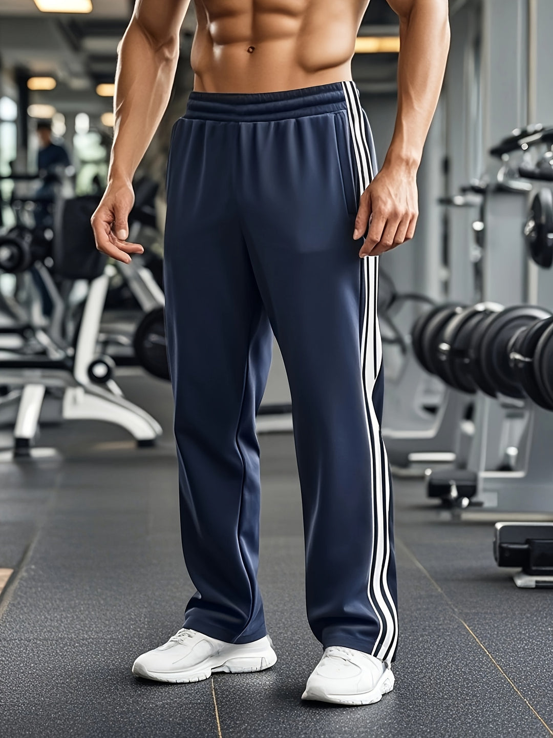 Men's Sports Pants | Breathable & Lightweight | Drawstring for Training, Running & Outdoor Sports