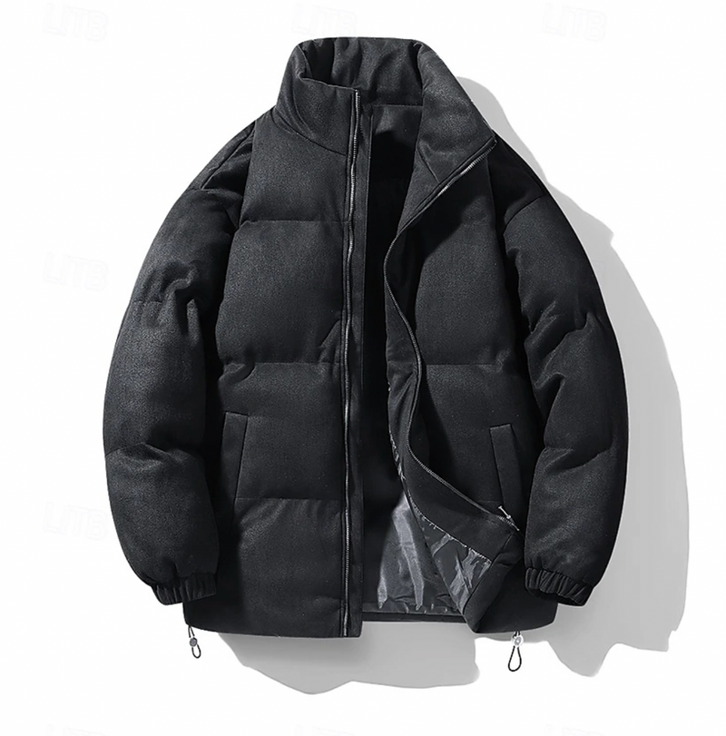 Cosy and stylish quilted winter jacket for men with timeless warmth | Jesse
