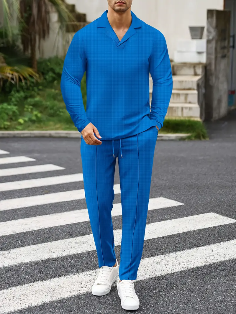 Men's set | Modern & Stylish | Casual & Solid Colour | Unique Design