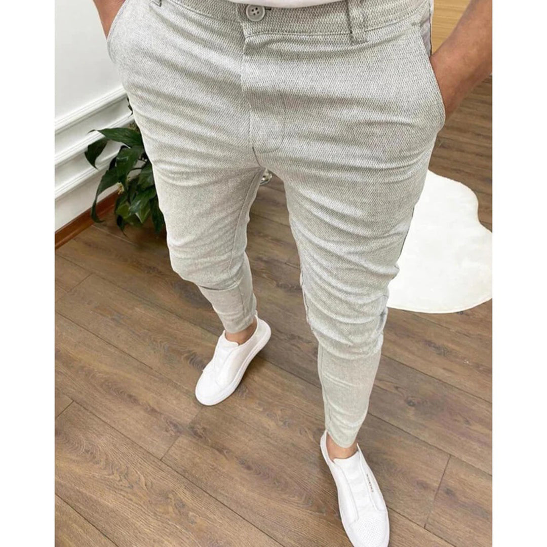 Stylish men's Slim Fit Trousers with timeless comfort and perfect fit | Jamie