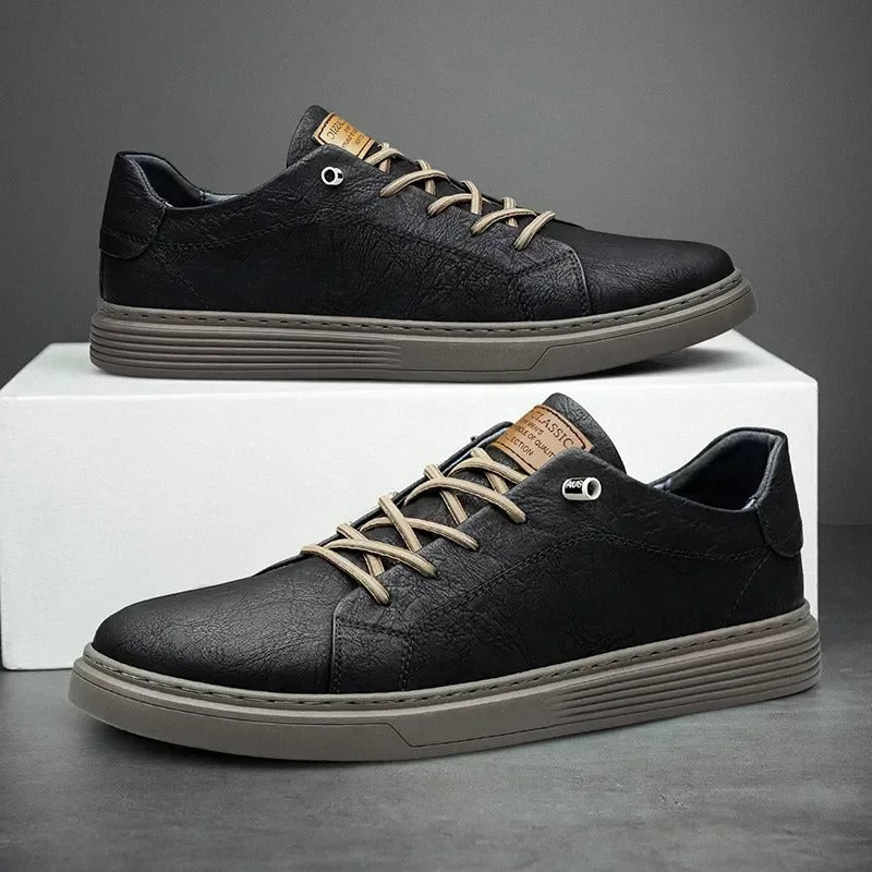 James Classic Leather Oxford Sneakers Stylish Comfort For Every Day | James