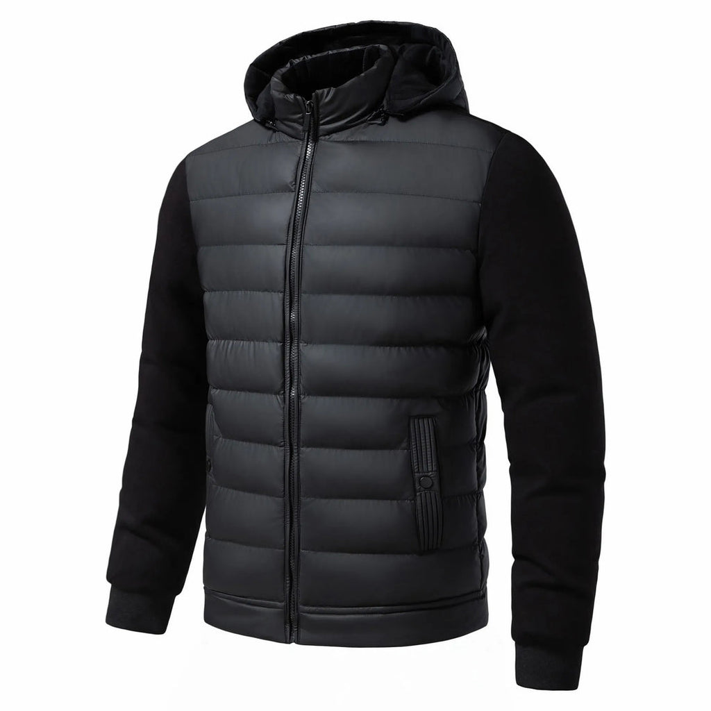Casual men's winter hooded jacket for superior comfort and timeless warmth | Dirk