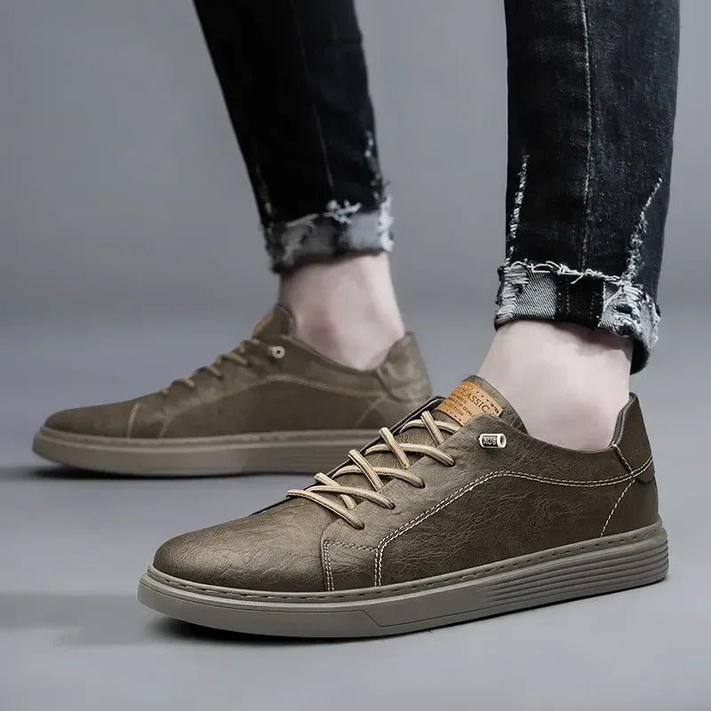 James Classic Leather Oxford Sneakers Stylish Comfort For Every Day | James