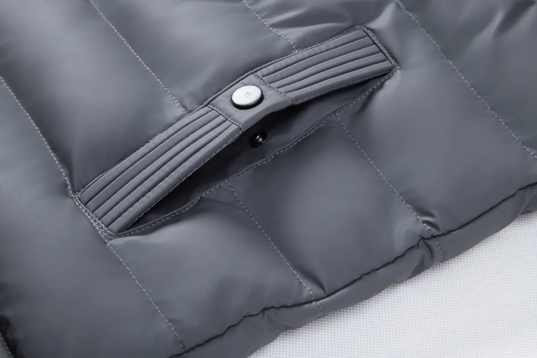 Casual men's winter hooded jacket for superior comfort and timeless warmth | Dirk