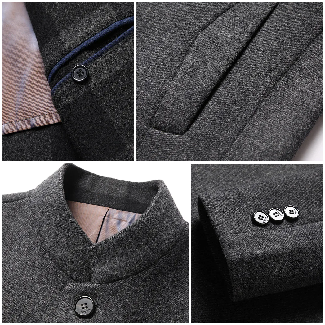 Daring and modern avant-garde men's jacket with unique style | Mano
