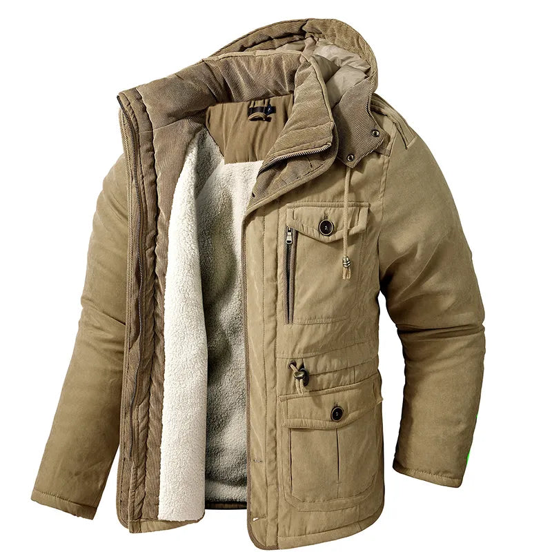 Durable men's jacket with cosy inner lining for ultimate warmth and modern style | Rayan