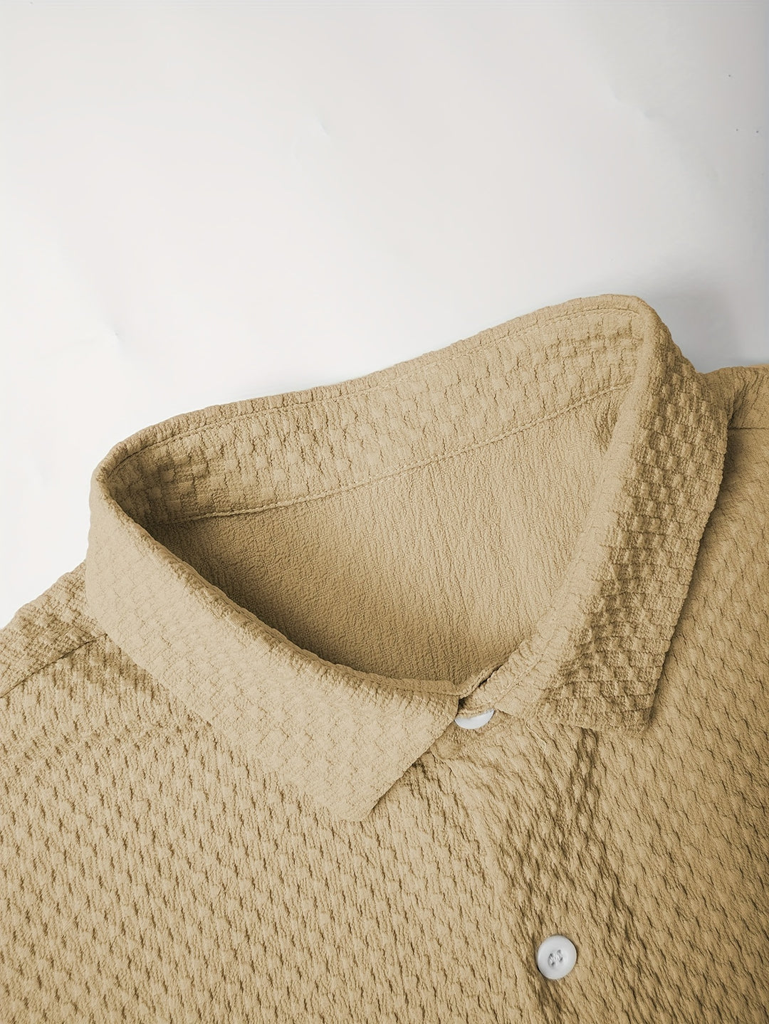 Men's Summer Set | Reverse Shirt & Drawstring Shorts | Solid Colour | Casual