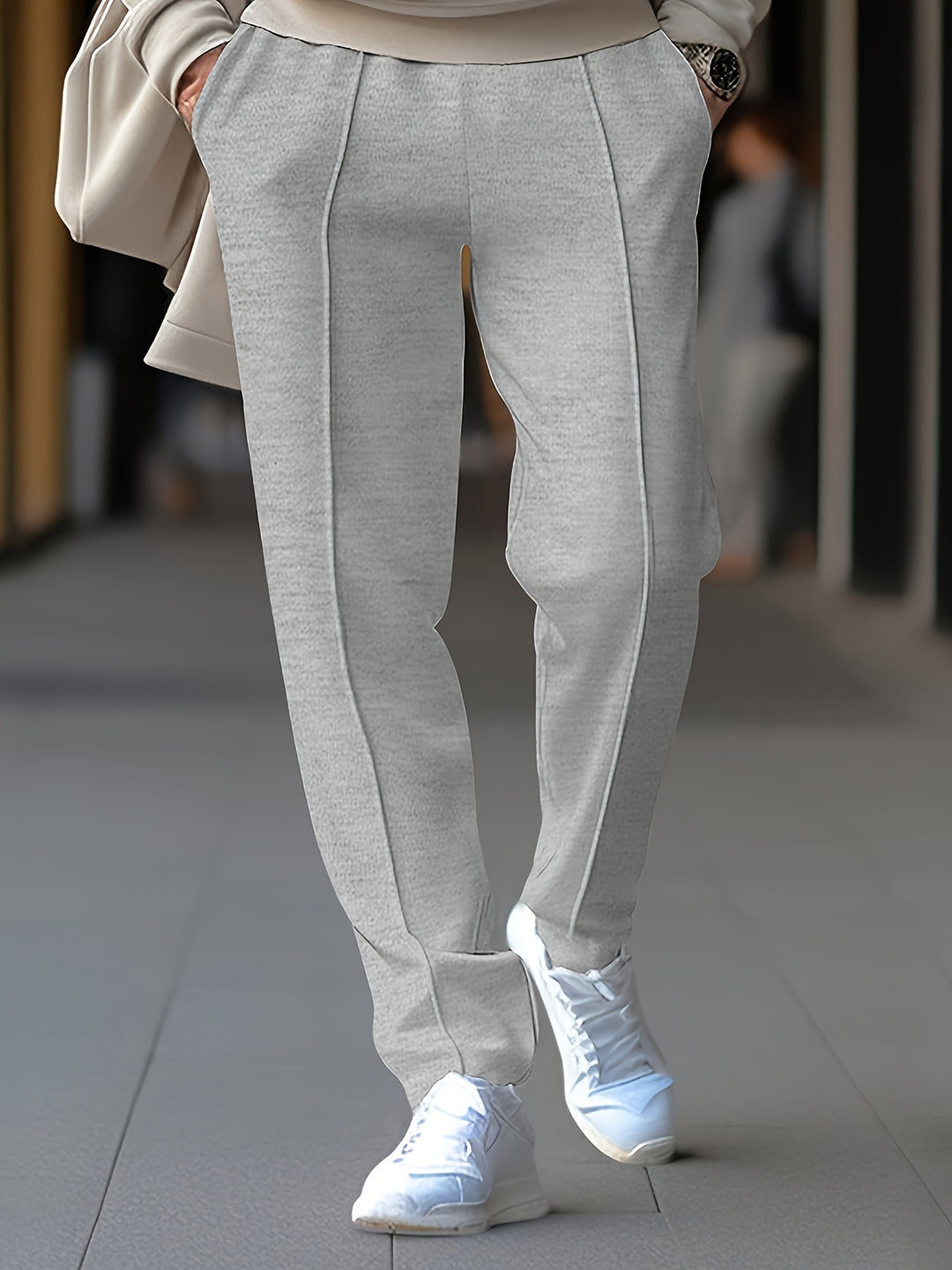 Men's Sports Pants | Lightweight & Breathable | Drawstring | Slim Fit