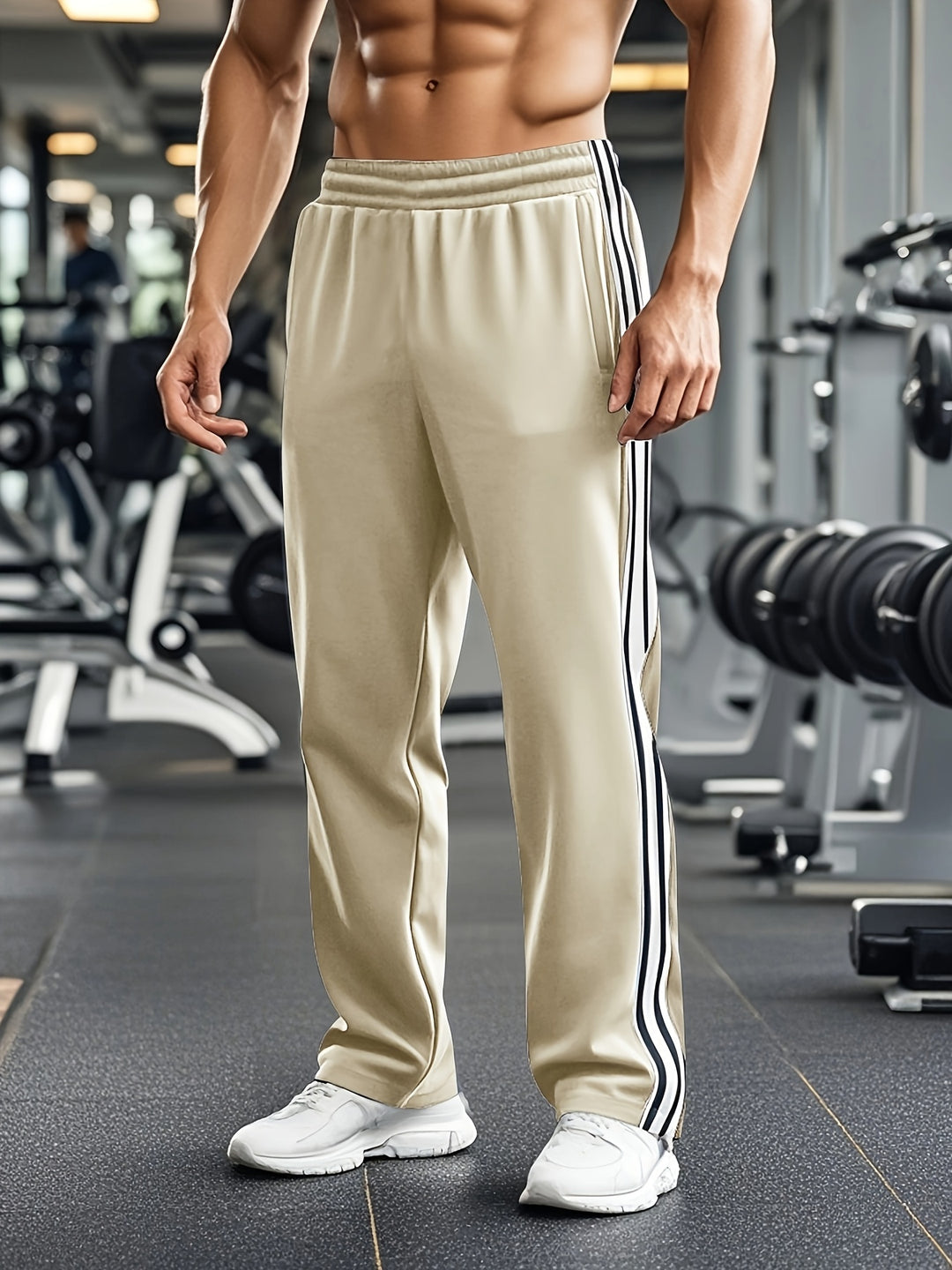 Men's Sports Pants | Breathable & Lightweight | Drawstring for Training, Running & Outdoor Sports