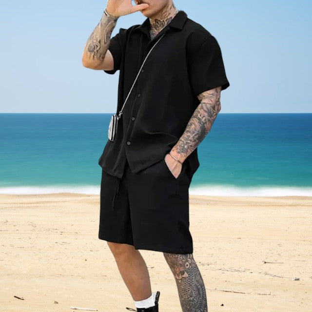 Relaxed summer set for men with Breathable design and timeless comfort | Gabriel