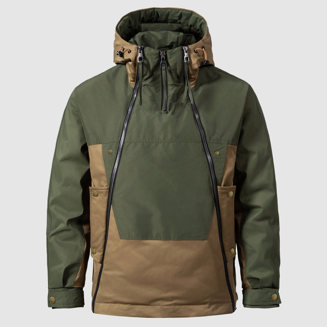 Cosy down jacket with adjustable hood for optimal comfort and warmth | Nolan